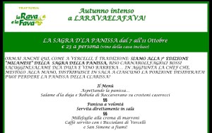 7-11 ottobre LA SAGRA DLA PANISSA